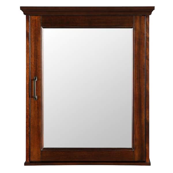Home Decorators Collection Ashburn 23 in. W x 28 in. H Rectangular Medicine Cabinet with Mirror