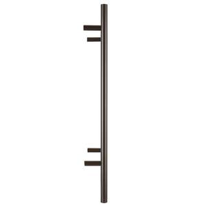 Novara Dual 10-Bar Plug-In and Hardwire Wall Mount Towel Warmer with Wall Timer in Oil Rubbed Bronze
