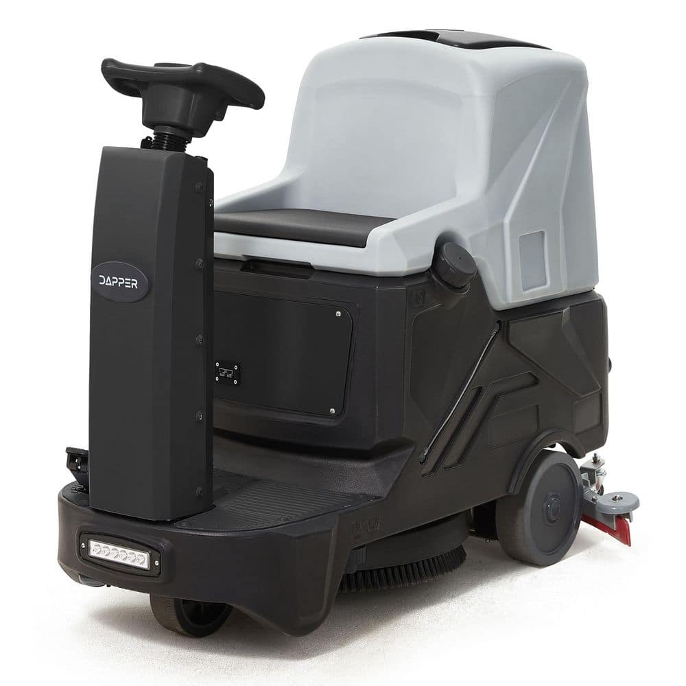 Commercial Cordless Ride-On Hard Floor Cleaner Machine in Gray with 22 in. Brush Width and 31.5 in. Squeegee price history on PriceWatchPro