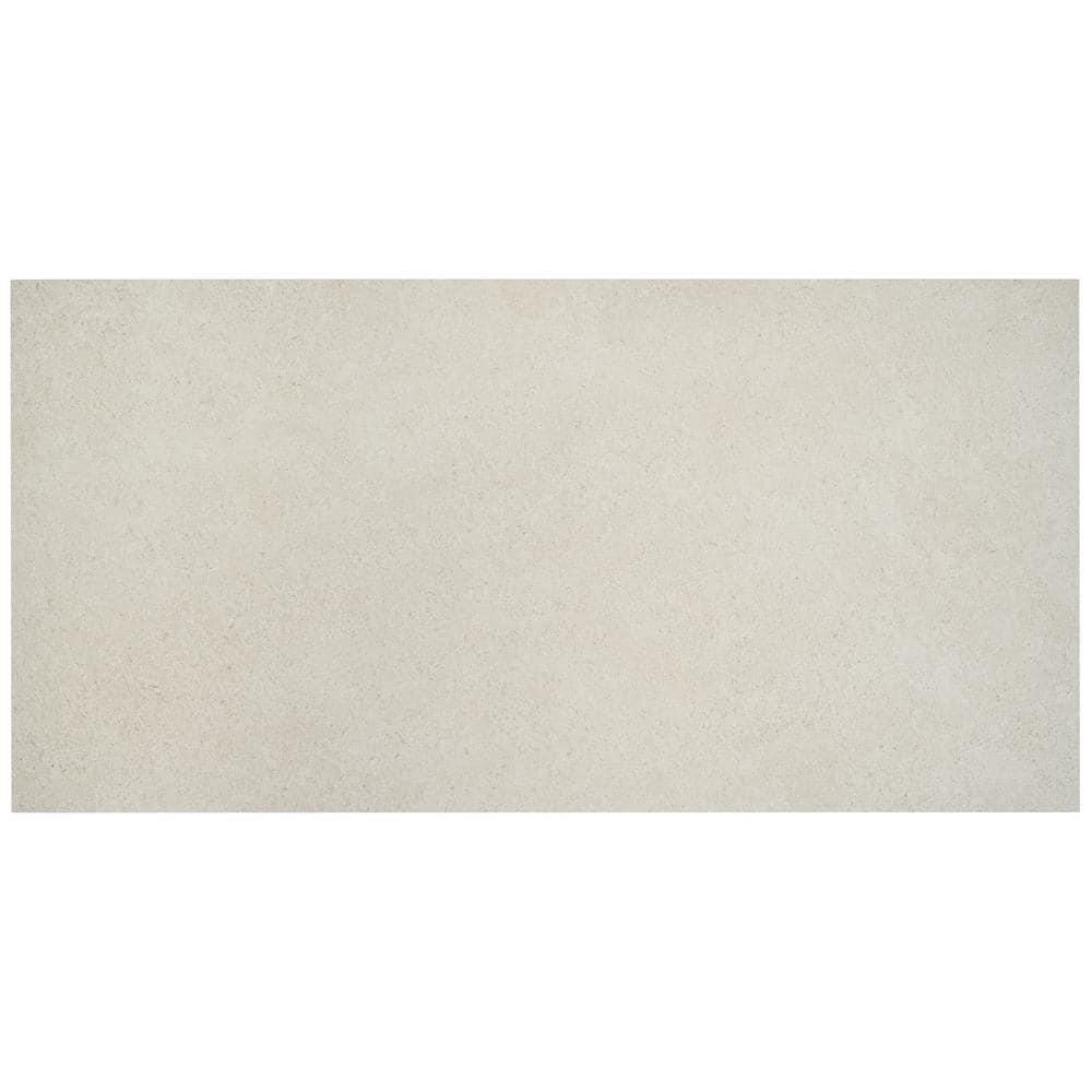 Lincoln 12" x 24" Beige Matte Porcelain Floor and Wall Tile