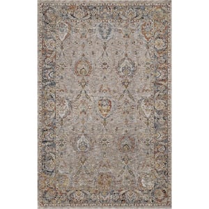 Ivy Ivory 6 ft. x 9 ft. Eclectic Boho Area Rug