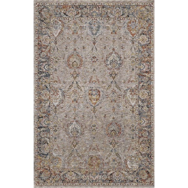 MILLERTON HOME Ivy Ivory 6 ft. x 9 ft. Eclectic Boho Area Rug