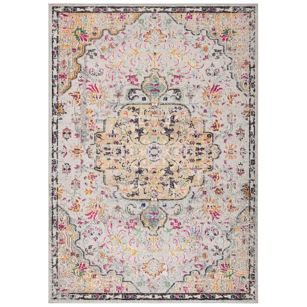 Madison Gray/Gold 8 ft. x 10 ft. Area Rug