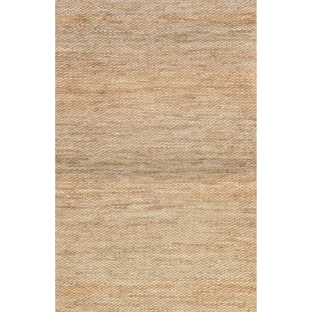 Handcrafted Natural Jute 8' x 10' Rectangular Area Rug