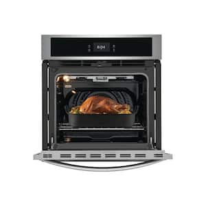 27 in. Single Electric Wall Oven with Convection in Stainless Steel