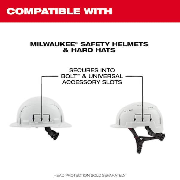 Milwaukee BOLT Earmuffs with Noise Reduction Rating of 24 dB 48-73-3250 -  The Home Depot