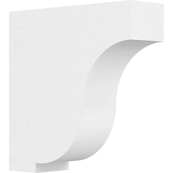 Ekena Millwork Standard Van Buren 3.5 in. W x 12 in. H x 12 in. D Signature Urethane Polyurethane Bracket