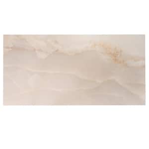 Splendor Pink 24 in. x 48 in. Lappato Porcelain Rectangular Wall and Floor Tile (15.5 sq. ft./case) (2-pack)