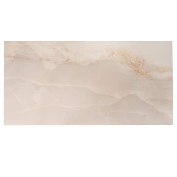 Apollo Tile Splendor 4 in. x 5 in.Lappato Pink Porcelain Rectangular Wall and Floor Sample Tile (0.14 Sq. ft./case) (1-pack)