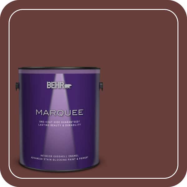 BEHR MARQUEE 1 gal. #PPU2-01 Chipotle Paste Eggshell Enamel Interior Paint & Primer
