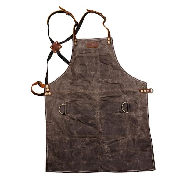 Breeo Waxed Canvas Grilling Apron