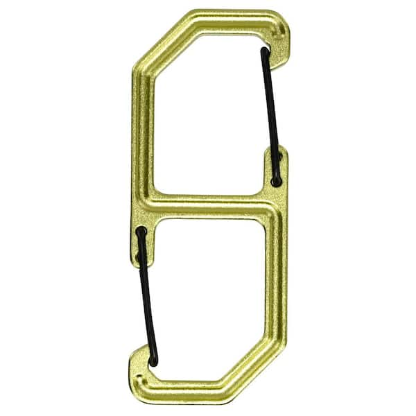 Hillman Sanitas Solid Brass Carabiner 9985377 - The Home Depot