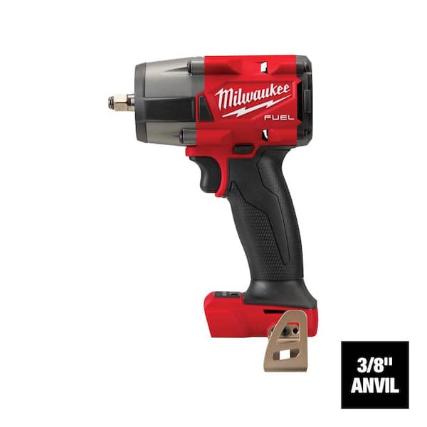 Milwaukee M18 FUEL GEN-2 18V Lithium-Ion Mid Torque Brushless Cordless 3/8 in. Impact Wrench with Friction Ring (Tool-Only)