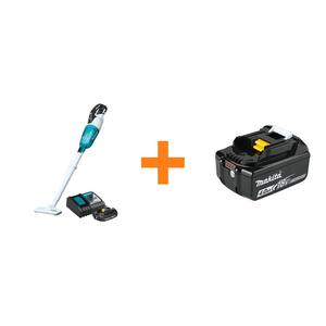 18-Volt LXT Lithium-ion Compact Handheld Brushless Cordless Vacuum Kit, 2.0Ah w/ bonus 18V 4.0Ah LXT Lithium-Ion Battery