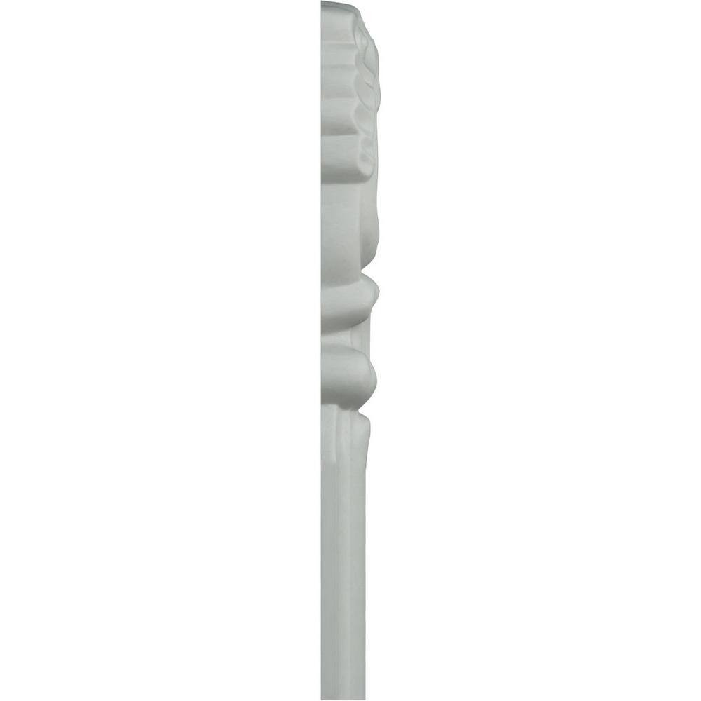 8 1/4" White Primed Urethane Panel Moulding Corner
