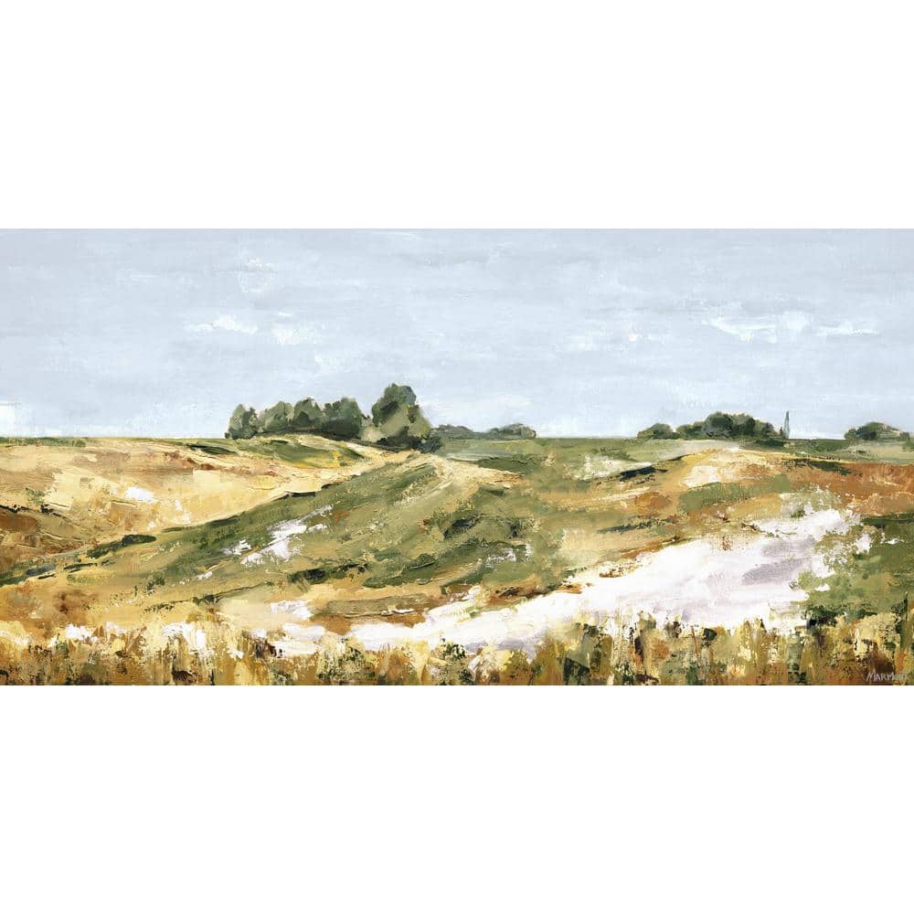 After the Harvest by Marmont Hill Unframed Canvas Nature Art Print 12 in. x 24 in., Multi-Colored -  MH-JULLND-58-C-24