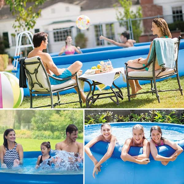 Alpulon Family 120 in. x 72 in. x 22 in. Rectangle Depth of Pool 22 in.  inflatable Pool Full-Sized Above Ground Kiddle Pool ZY1C0231 - The Home  Depot