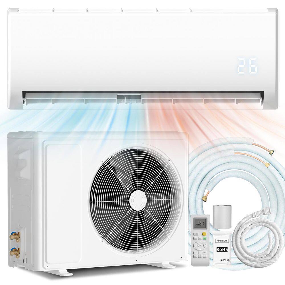 12000BTU Mini Split AC/Heater, 115V Ductless Inverter w/Heat Pump, 25dB Quiet, Auto Clean/Energy Saving for Home/Office price history on PriceWatchPro