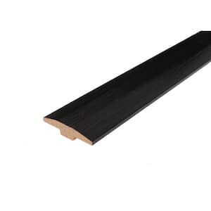 Berger 0.28 in. Thick x 2 in. Wide x 78 in. Length Low Gloss Wood T-Molding