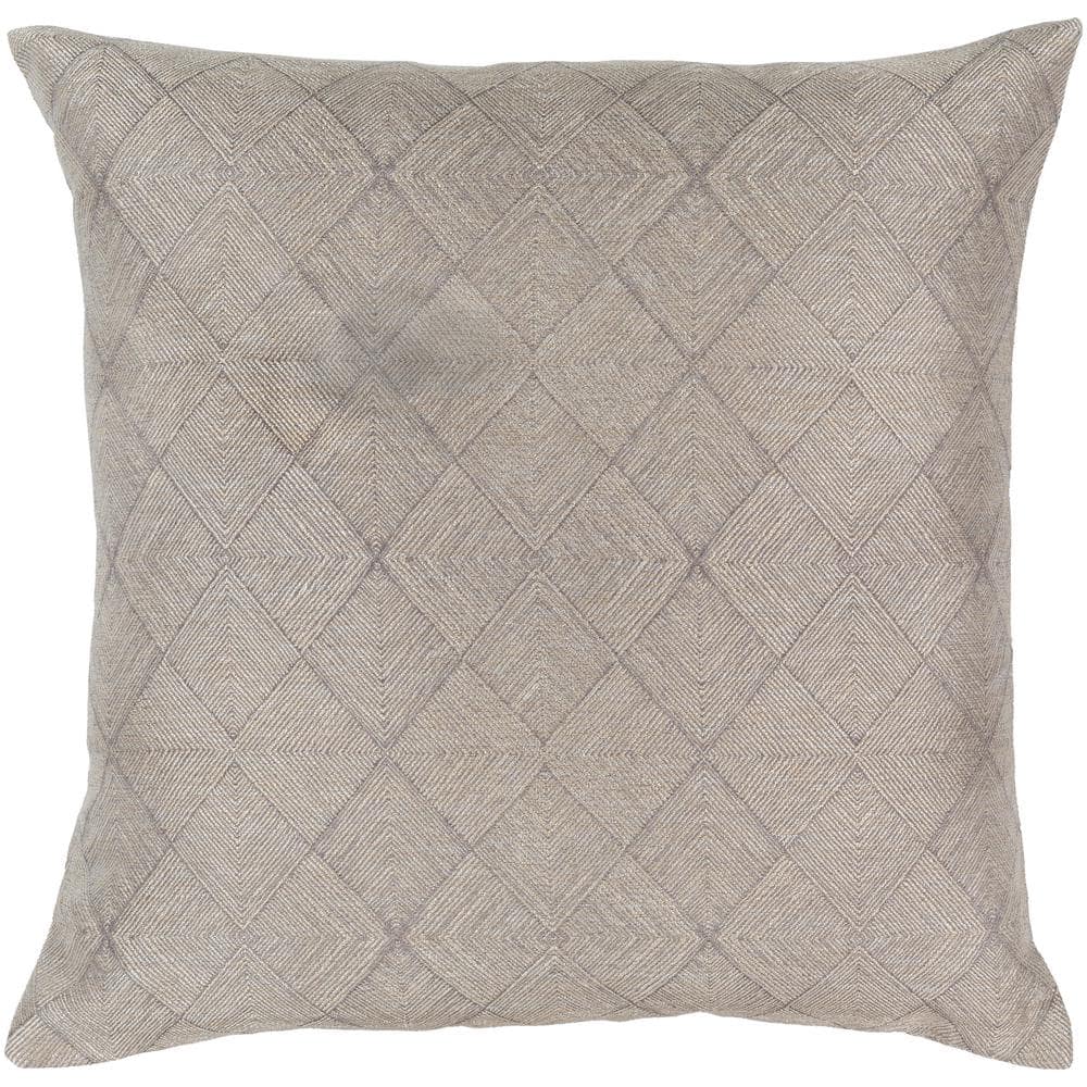 Blue Ivy Polyester 18 Square Blue Decorative Throw Pillow 18X18  277300618SQ - The Home Depot