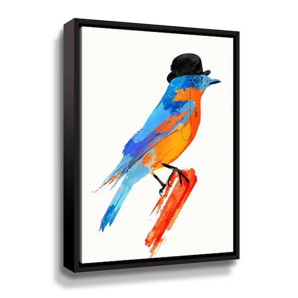 ArtWall 'Lord Bird' by Robert Farkas Framed Canvas Wall Art