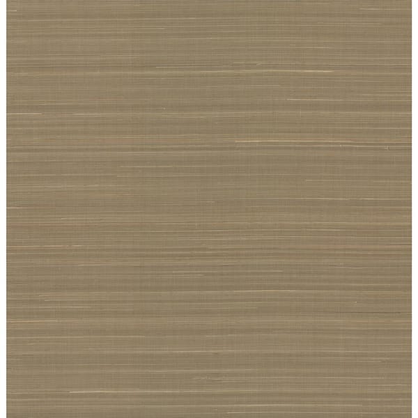 Sand Abaca Weave Unpasted Paper Matte Wallpaper, 36 in. by 24 ft.