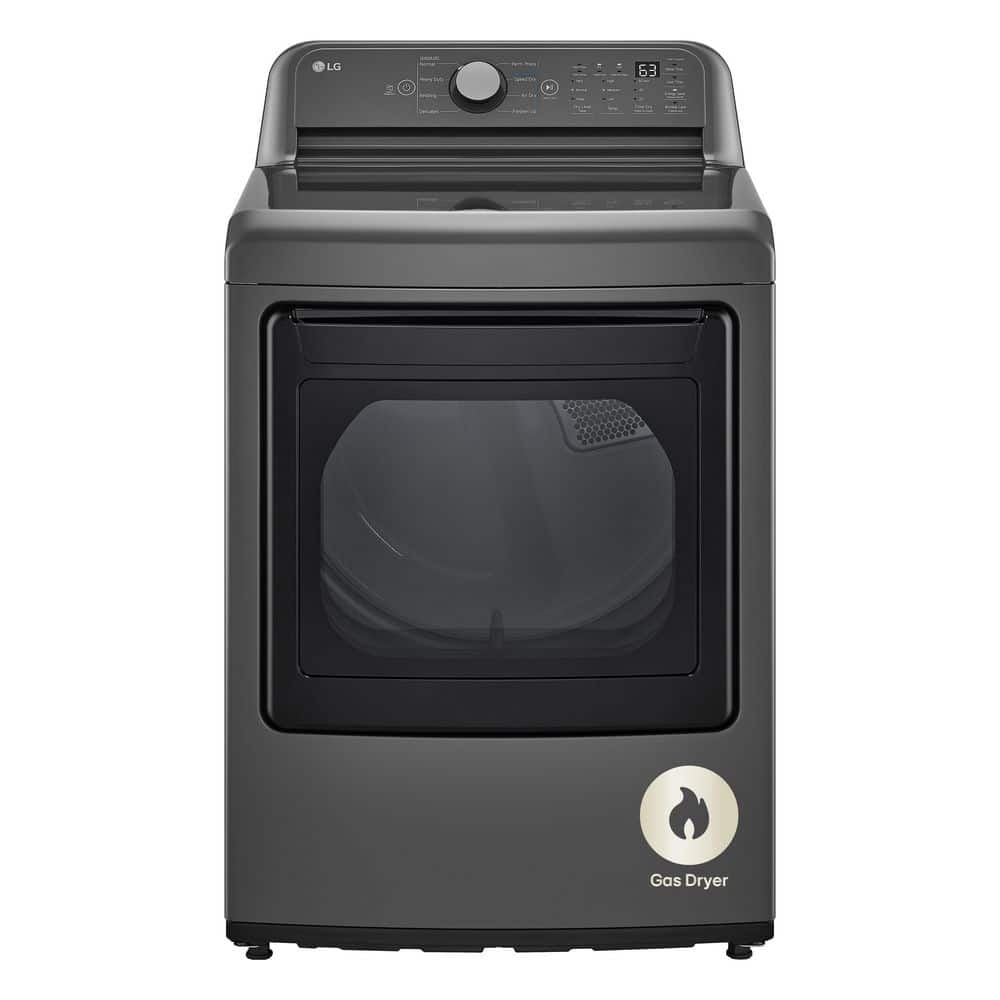 7.3 cu. ft. Vented Gas Dryer in Middle Black with Sensor Dry Technology