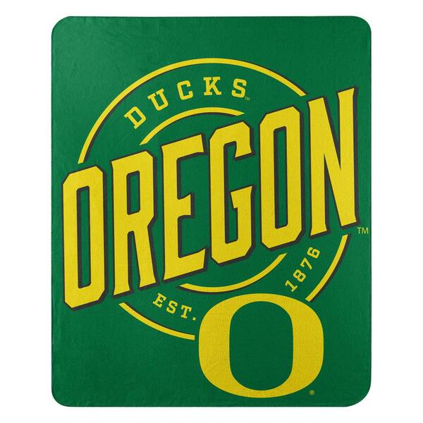 THE NORTHWEST GROUP NCAA Oregon Campaign Fleece Throw