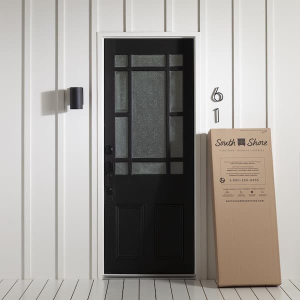 68.25 in. White Wood 5-shelf Standard Bookcase with Adjustable Shelves