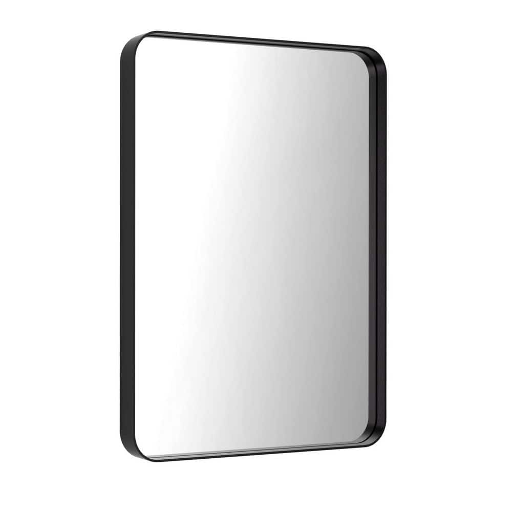 PAIHOME 16 in. W x 24 in. H Rectangle Bathroom Mirror for Over Sink ...