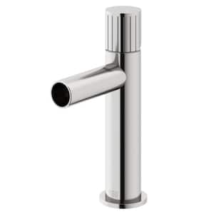 Ashford Single Handle Single-Hole Bathroom Faucet in Brushed Nickel