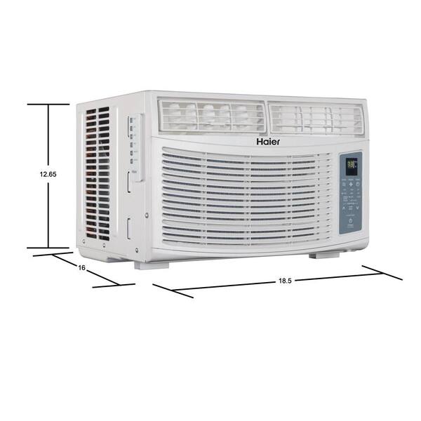 Haier 6,000 BTU Window Air Conditioner with Remote HWR06XCR - The