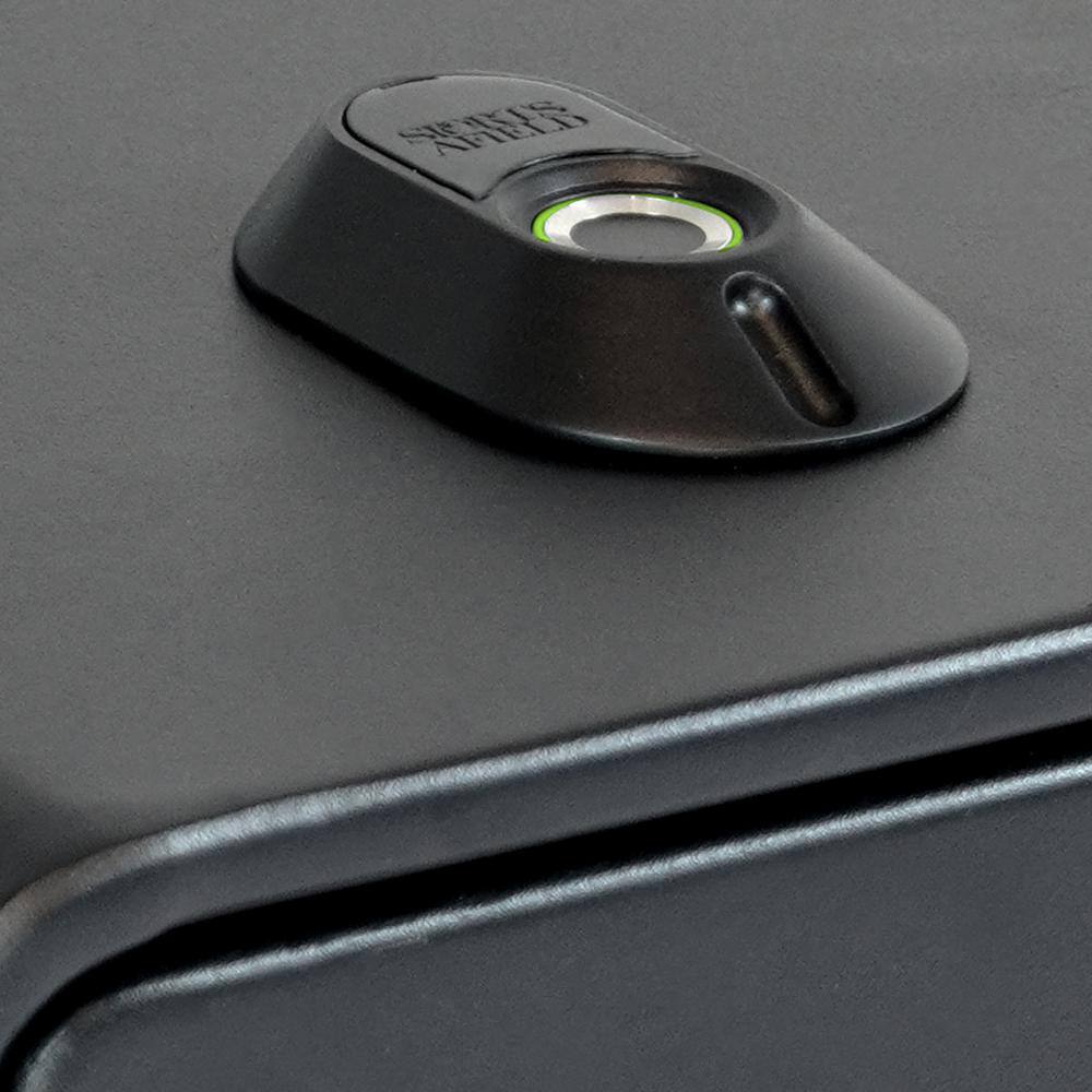 Matte Black Biometric Quick Access Home Defense Vault