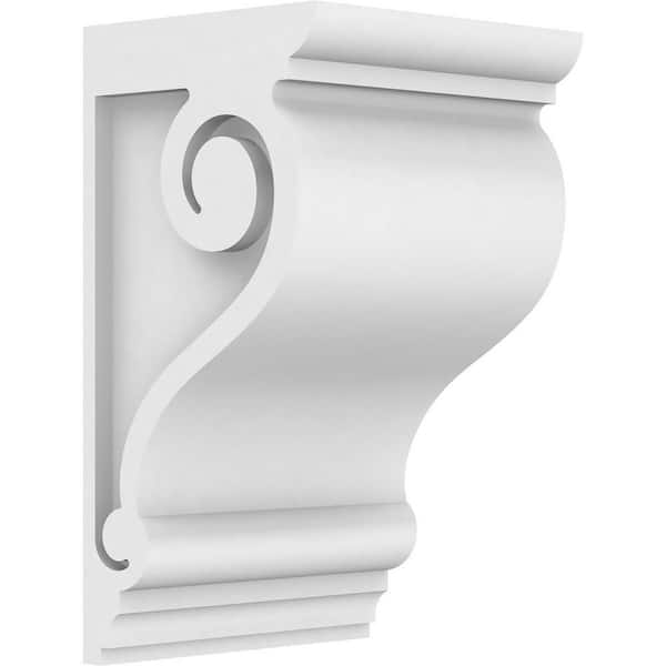 Ekena Millwork Standard 5 in. W x 10 in. H x 5 in. D Signature Urethane Polyurethane Corbel
