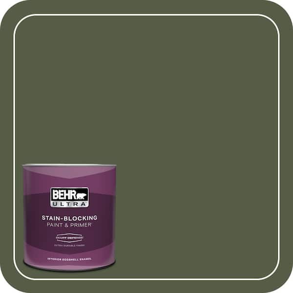 BEHR ULTRA 1 qt. #420F-7 Forest Ridge Extra Durable Eggshell Enamel Interior Paint & Primer