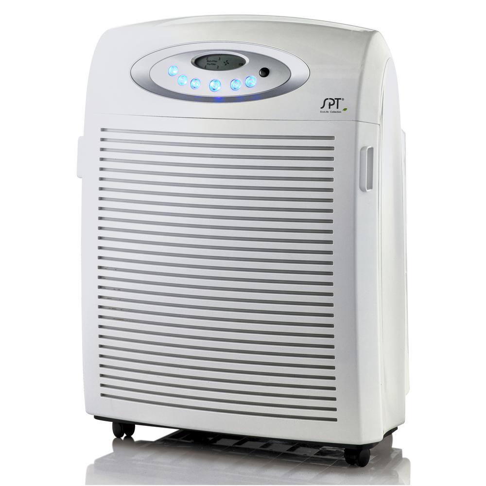 Reviews for SPT DCMotor Air Purifier with Plasma HEPA and VOC Pg 1