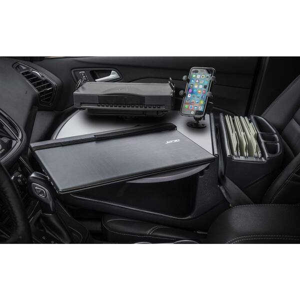 AutoExec Reach Desk Front Seat with Power Inverter, AUE10114