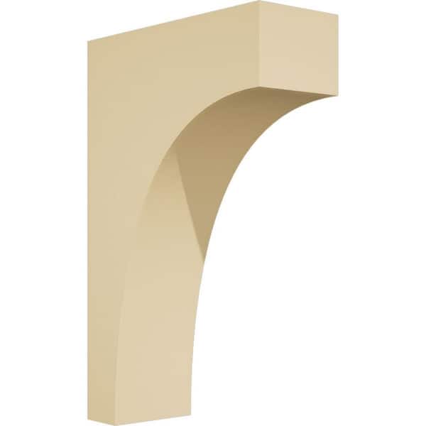 Ekena Millwork Standard Stockport 3 in. W x 12 in. H x 8 in. D Signature Urethane Polyurethane Corbel