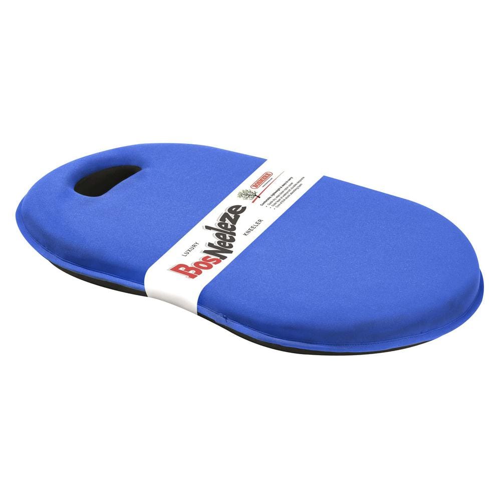 English Garden 20 in. x 12 in. Luxury Blue Garden Kneeling Pad