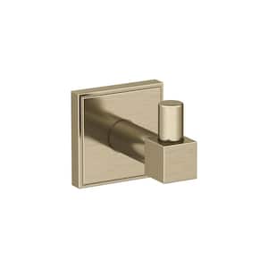 Holder lba003-8 Gold Color Brass Bathroom Round Robe HookTowel Coat 