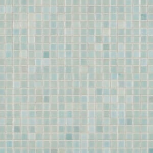 Rapids Tropical Breeze 12.2 in. x 18.1 in. Polished Glass Floor and Wall Mosaic Pool Tile (1.53 sq. ft./Sheet)