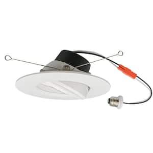 Altair 6 in. Retrofit Gimbal Downlight Integrated LED Recessed Light Trim 900 Lumens Adjustable CCT 120 Volt Dimmable