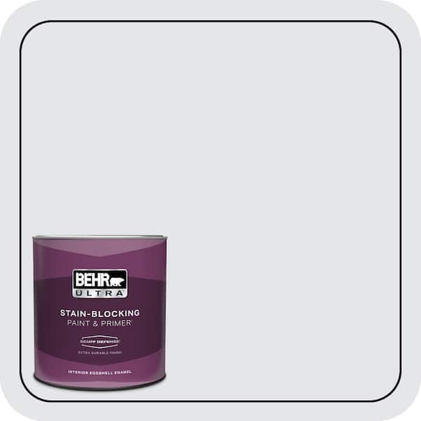 BEHR ULTRA 1 qt. #620E-1 Lily Lavender Extra Durable Eggshell Enamel Interior Paint & Primer
