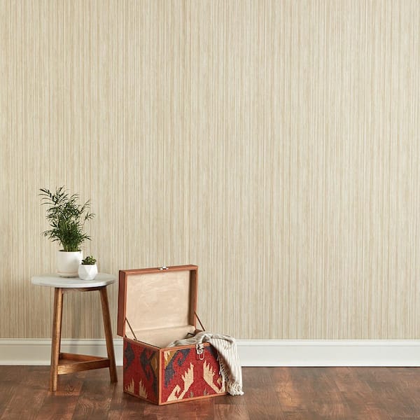 Faux Grasscloth Peel and Stick Wallpaper  RoomMates Decor