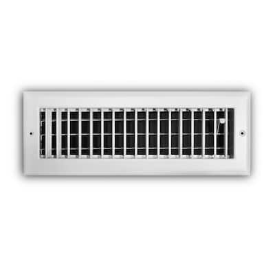 14 in. x 4 in. Adjustable 1-Way Wall/Ceiling Register