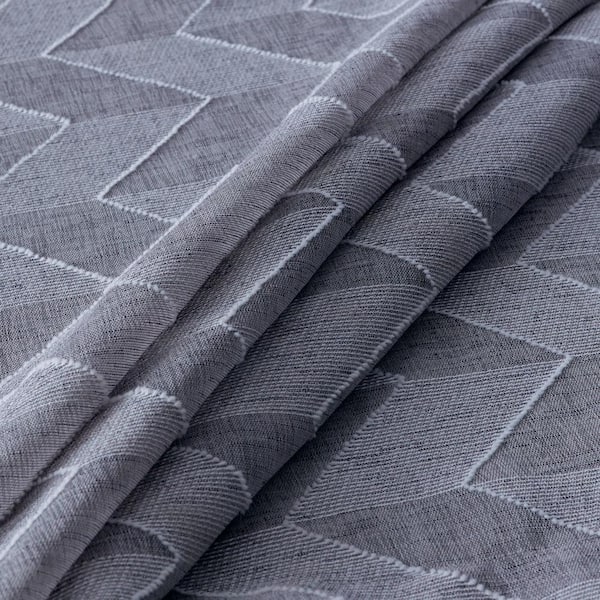 BLAKE CHARCOAL Solid Color Upholstery Fabric