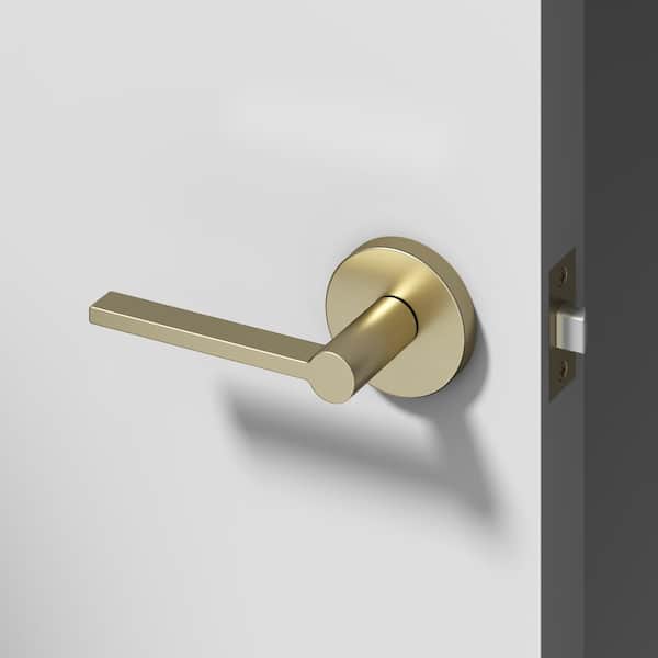 Okun Muse Metal Brushed Champagne Gold Passage Hall/Closet Flat