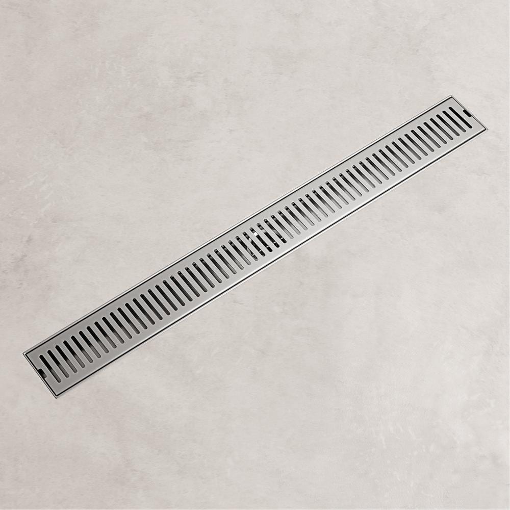Elan 24" Stainless Steel Linear Shower Drain in Brushed Nickel