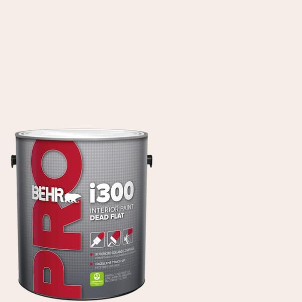 1 gal. #W-B-110 Soft Lace Dead Flat Interior Paint