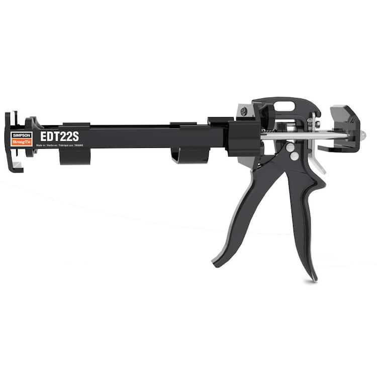  EDT22S Steel Dispensing Tool for 22 oz. Adhesive Cartridges